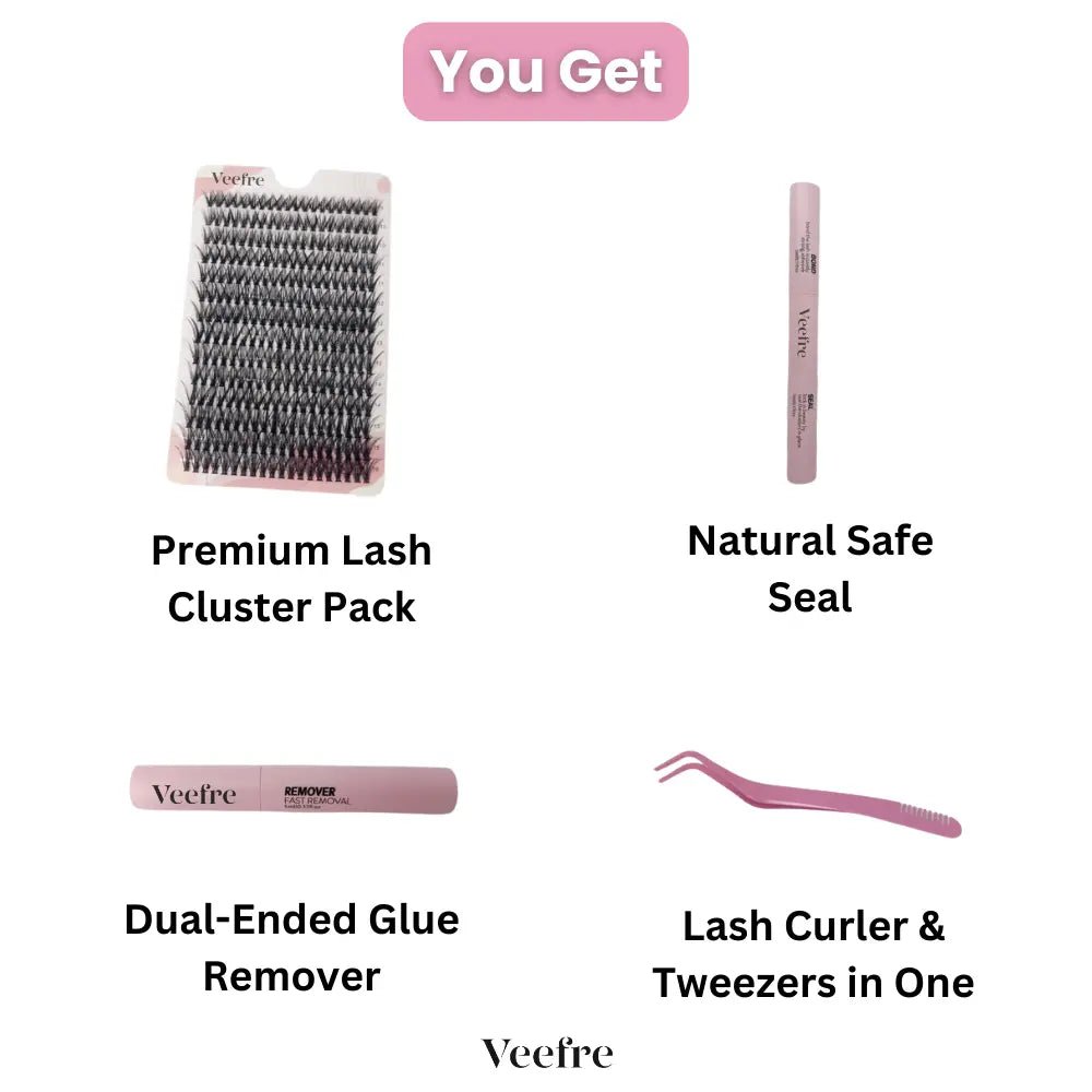 Veefre™ Premium Lash Cluster Kit - Veefre